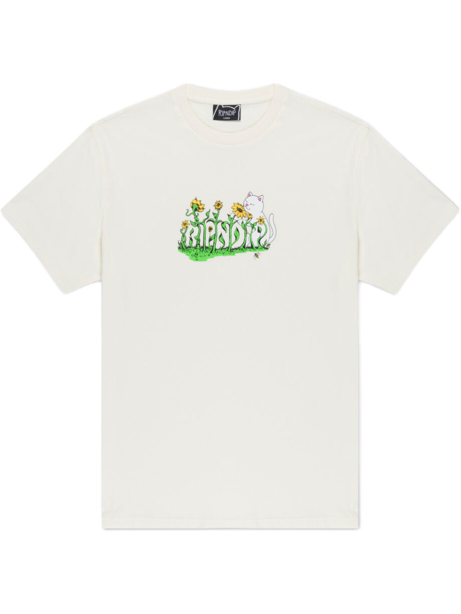 Imagem de: Camiseta RIPNDIP Flower Boy Bege
