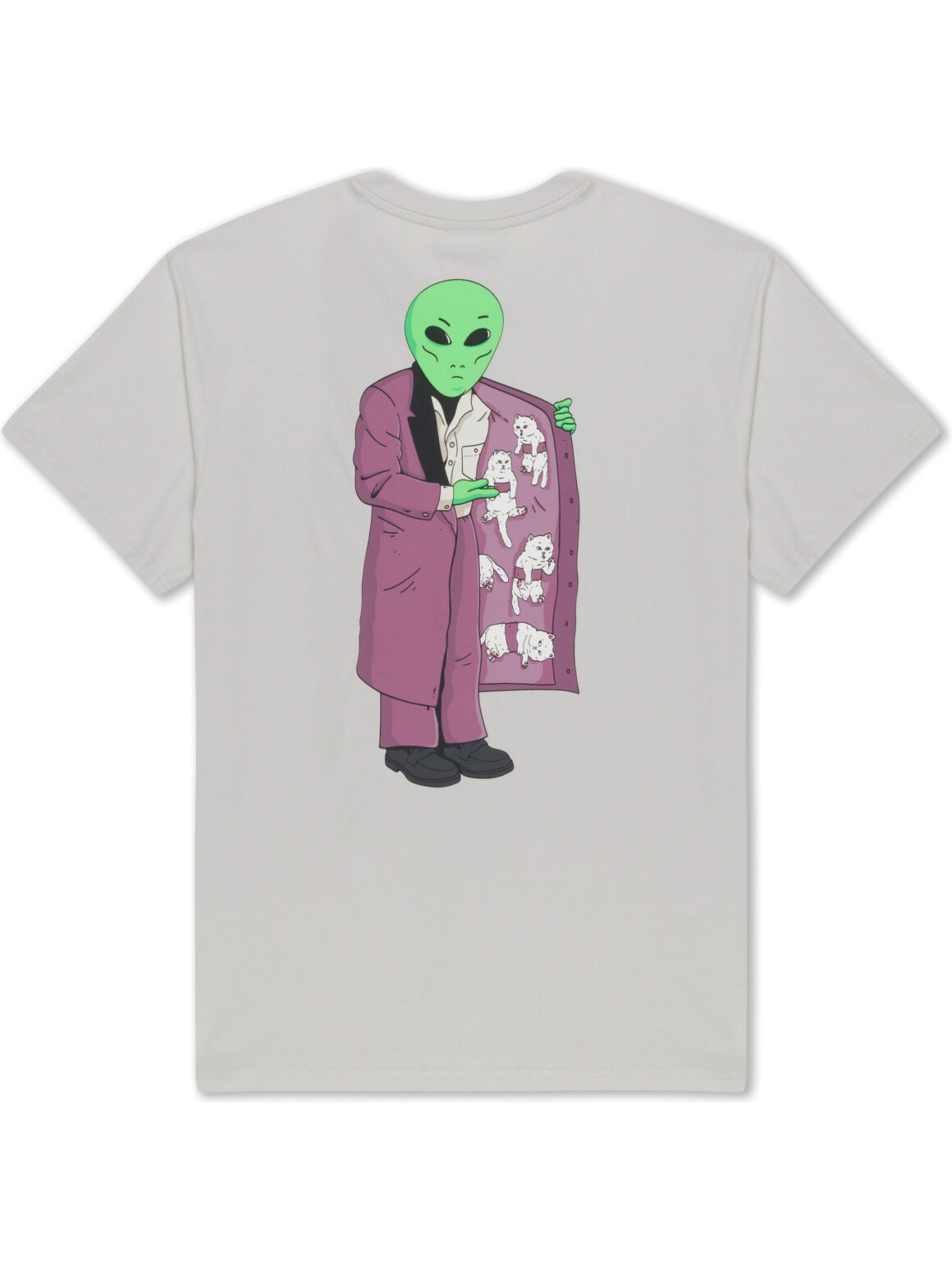 Imagem de: Camiseta RIPNDIP For Sale Pocket Cinza