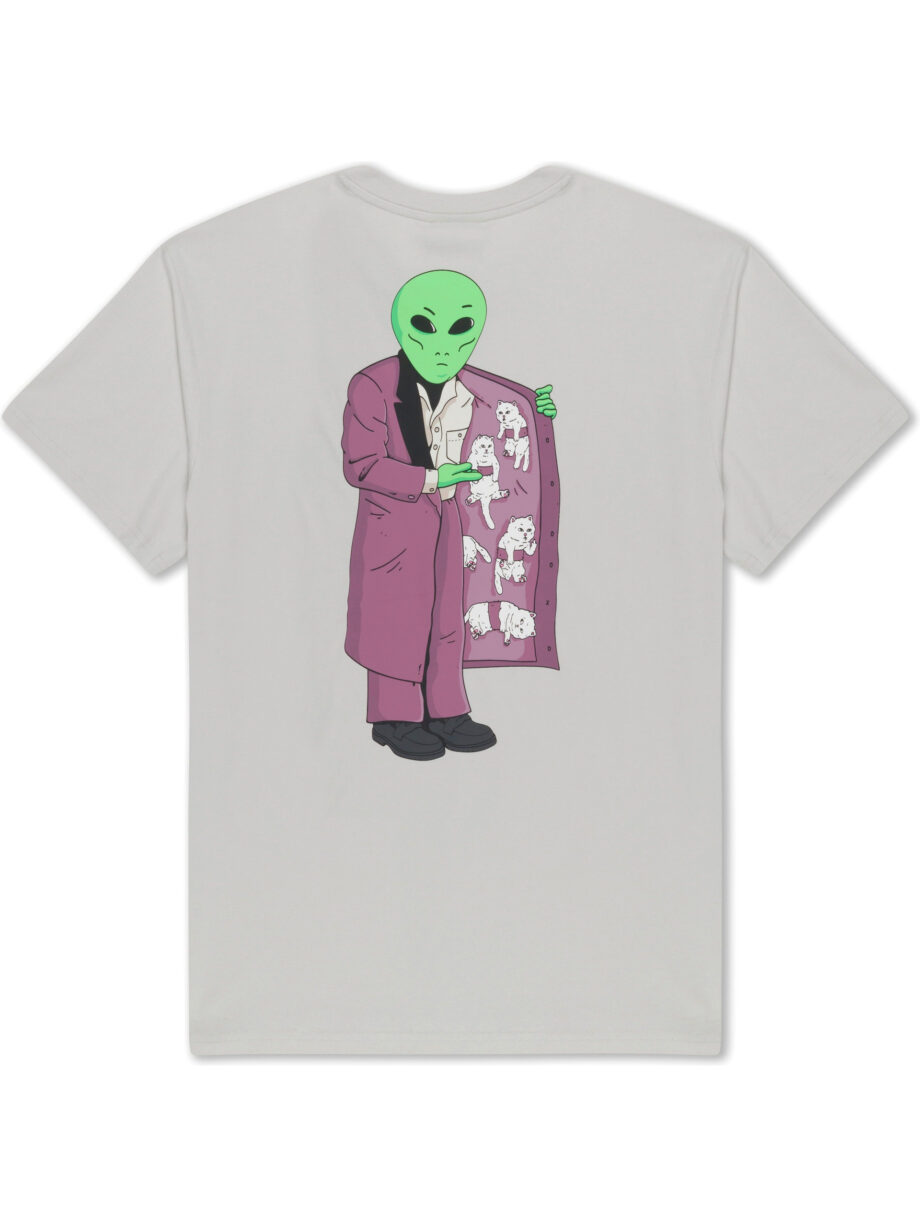 Imagem de: Camiseta RIPNDIP For Sale Pocket Cinza