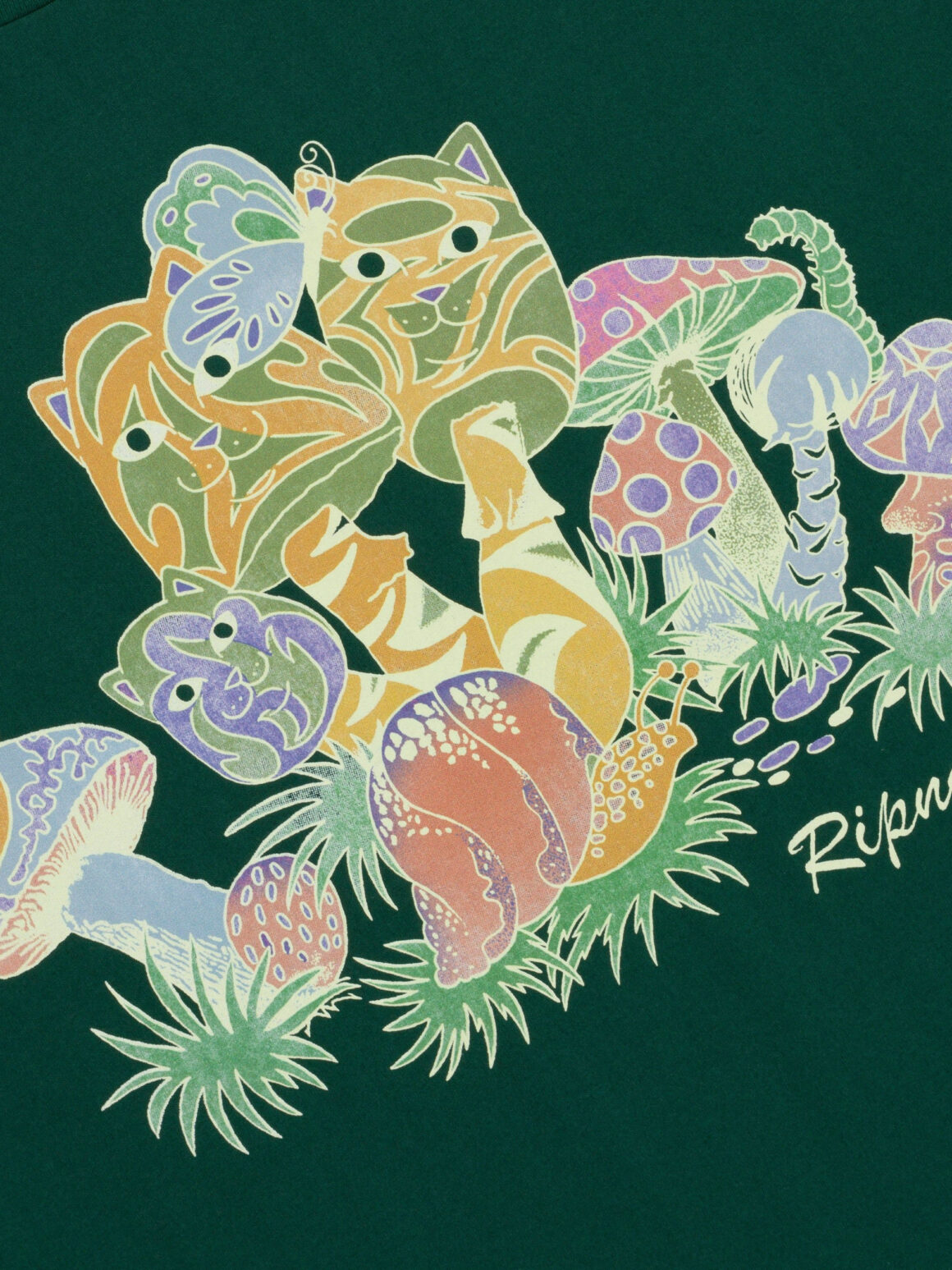 Imagem de: Camiseta RIPNDIP Great Outdoors Oliva