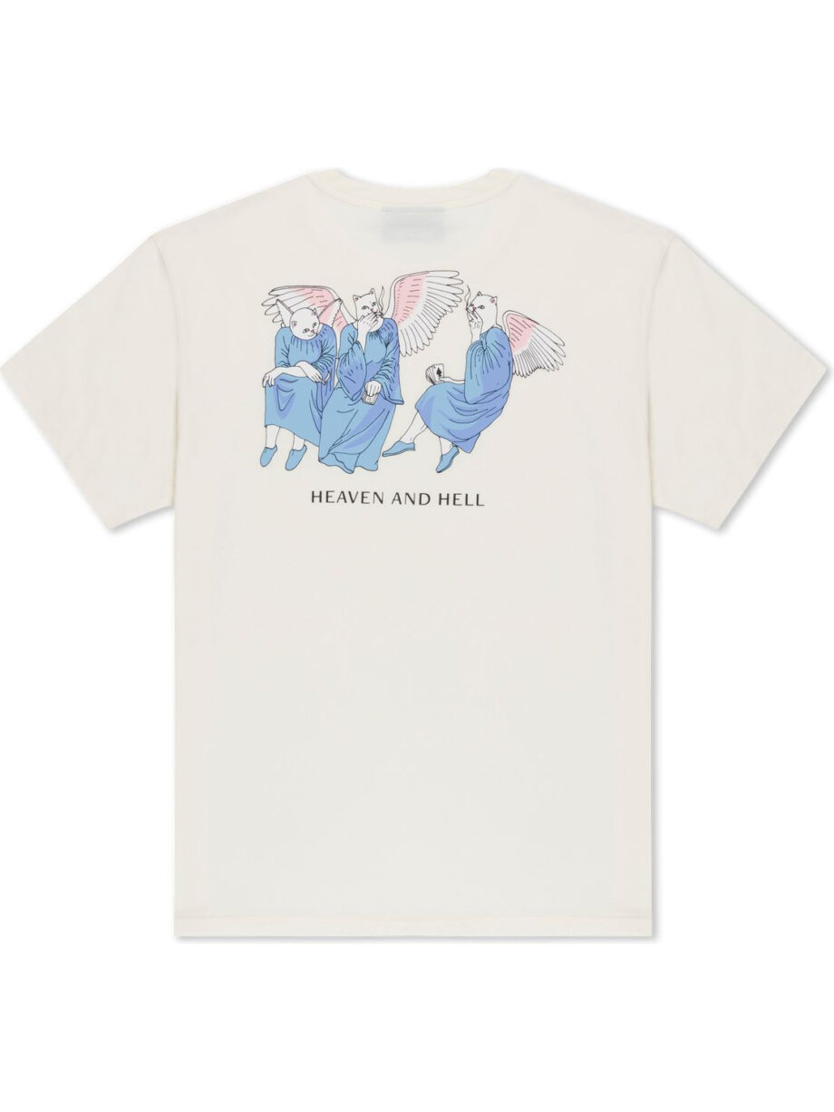 Imagem de: Camiseta RIPNDIP Heaven and Hell Osso