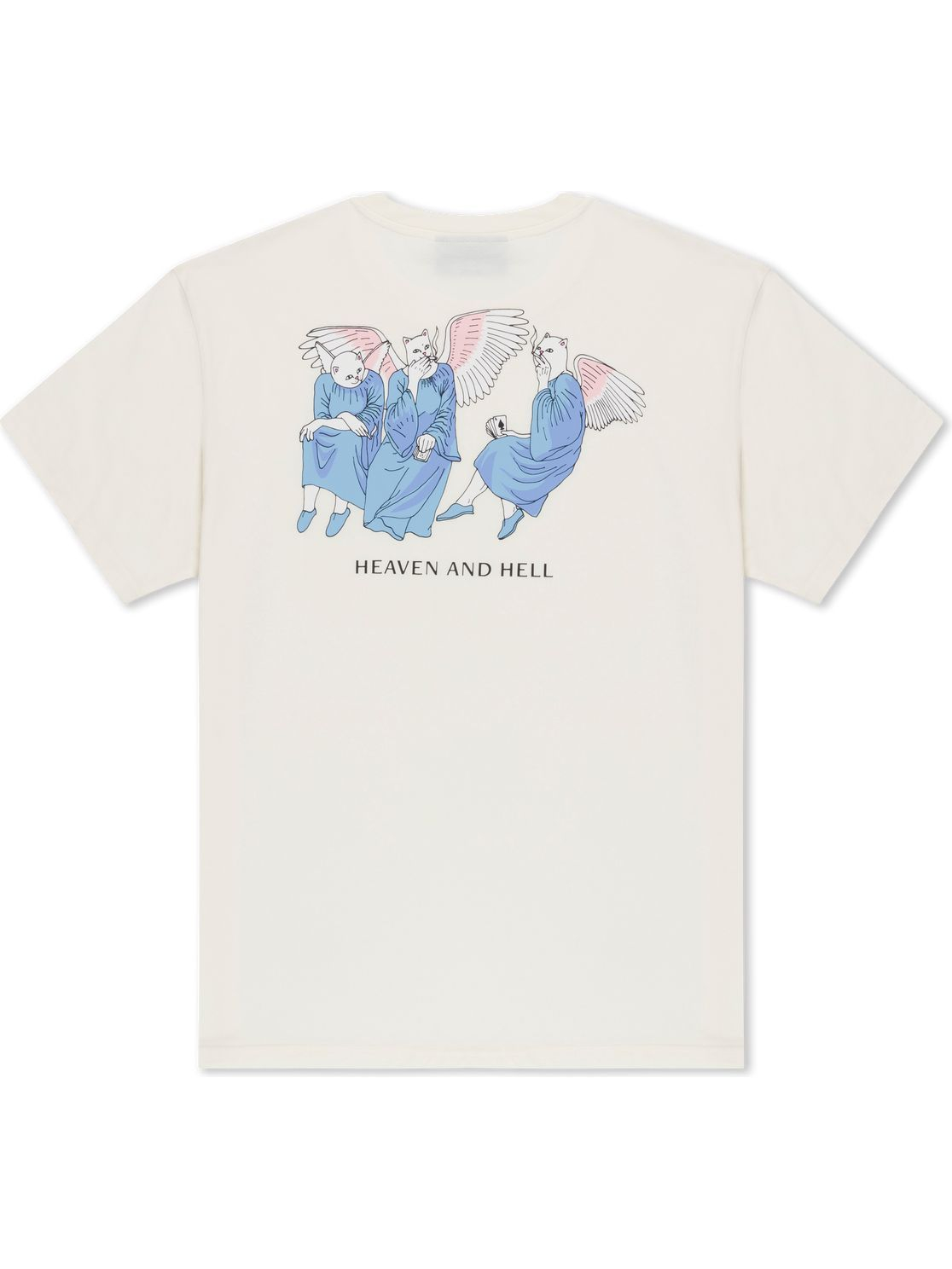 Imagem de: Camiseta RIPNDIP Heaven and Hell Osso