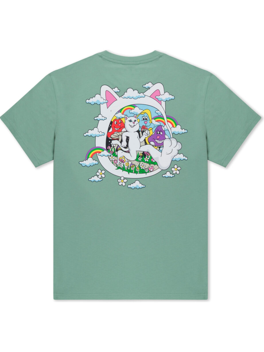 Imagem de: Camiseta RIPNDIP Heaven To Me Verde Pinho