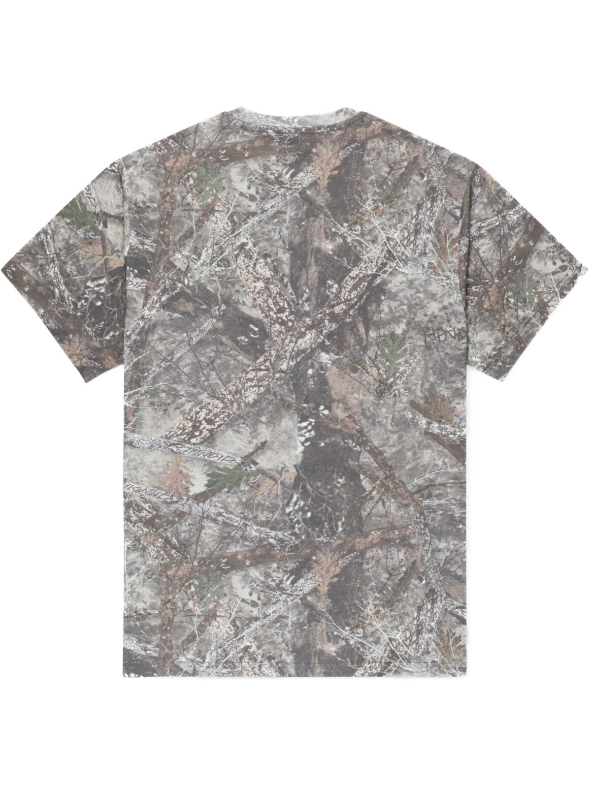 Imagem de: Camiseta RIPNDIP Lord Nermal Pocket Nerm Tree Camuflada