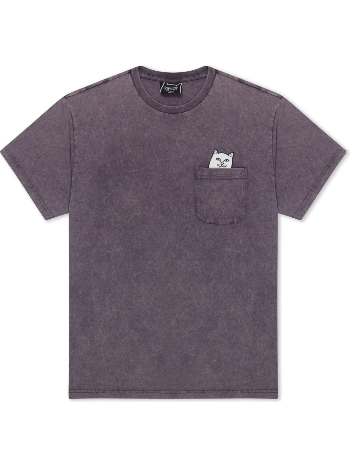 Imagem de: Camiseta RIPNDIP Lord Nermal Pocket Uva Vintage