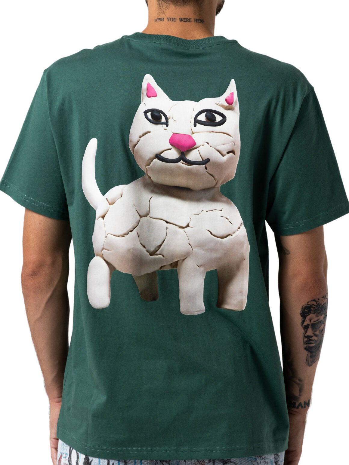 Imagem de: Camiseta RIPNDIP Nerm Dough Verde Oliva
