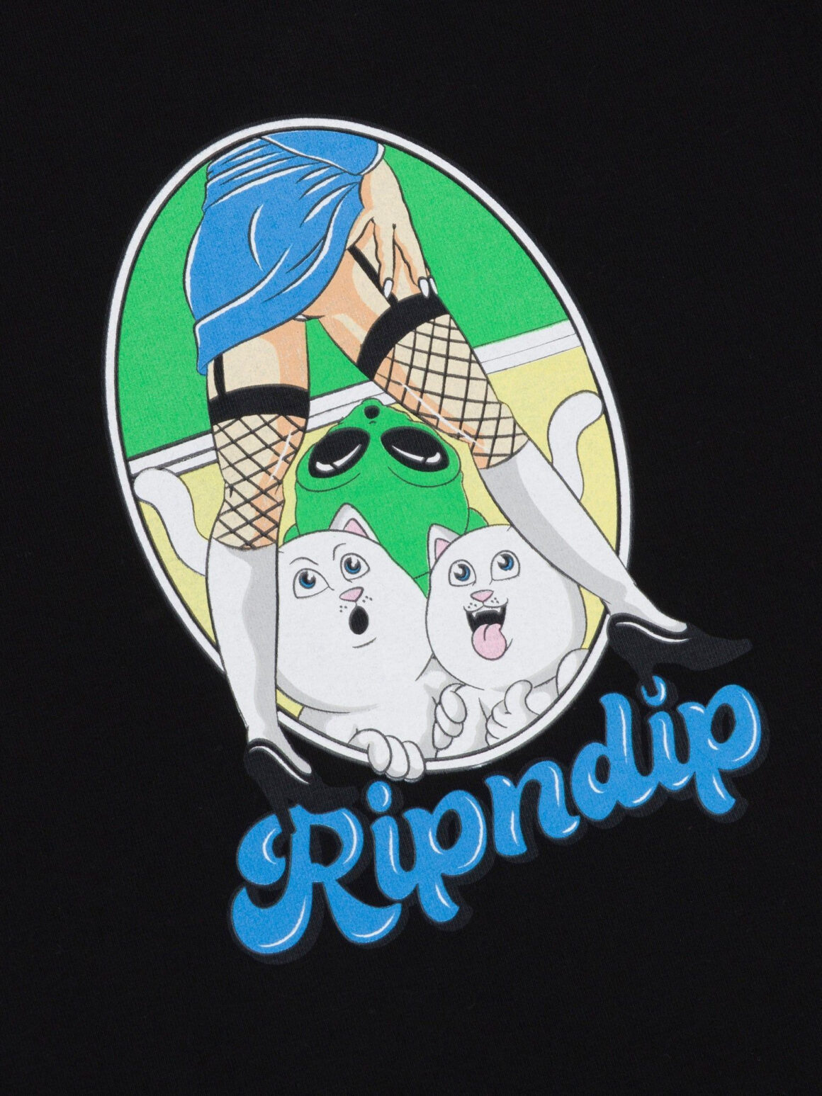 Imagem de: Camiseta RIPNDIP Nermal Fest Preta