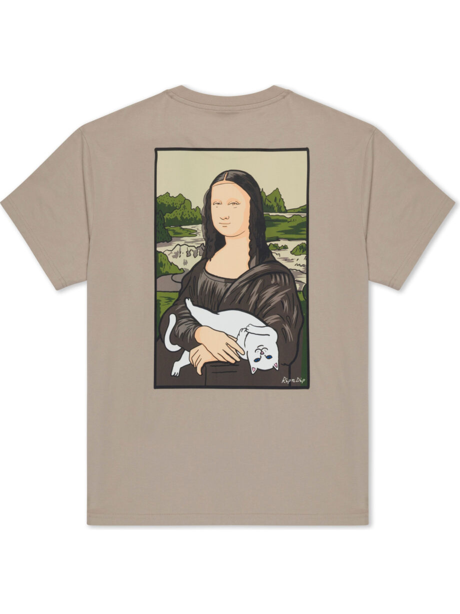 Imagem de: Camiseta RIPNDIP Nermal Lisa Areia