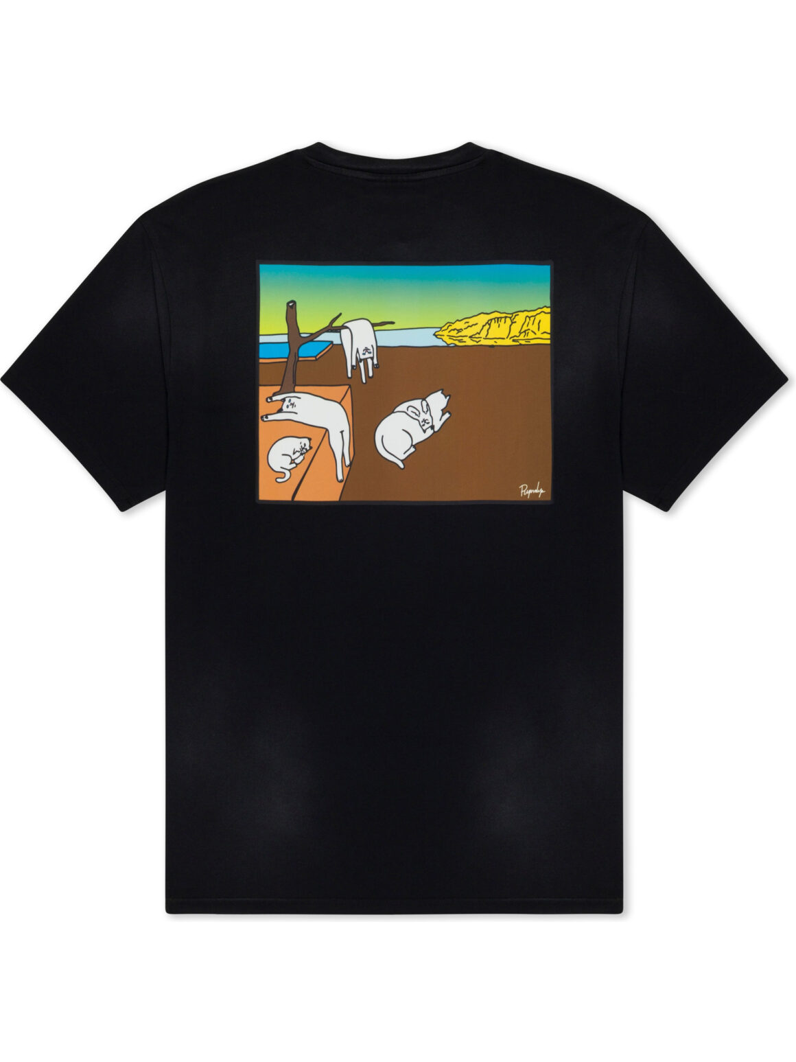Imagem de: Camiseta RIPNDIP Nermali Preto Estonado