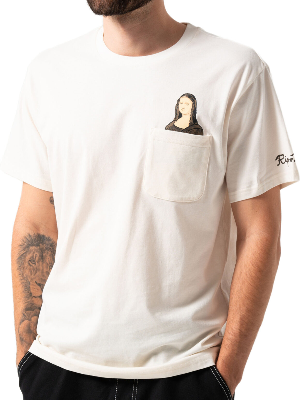 Imagem de: Camiseta RIPNDIP Nermalisa Pocket Tee Osso