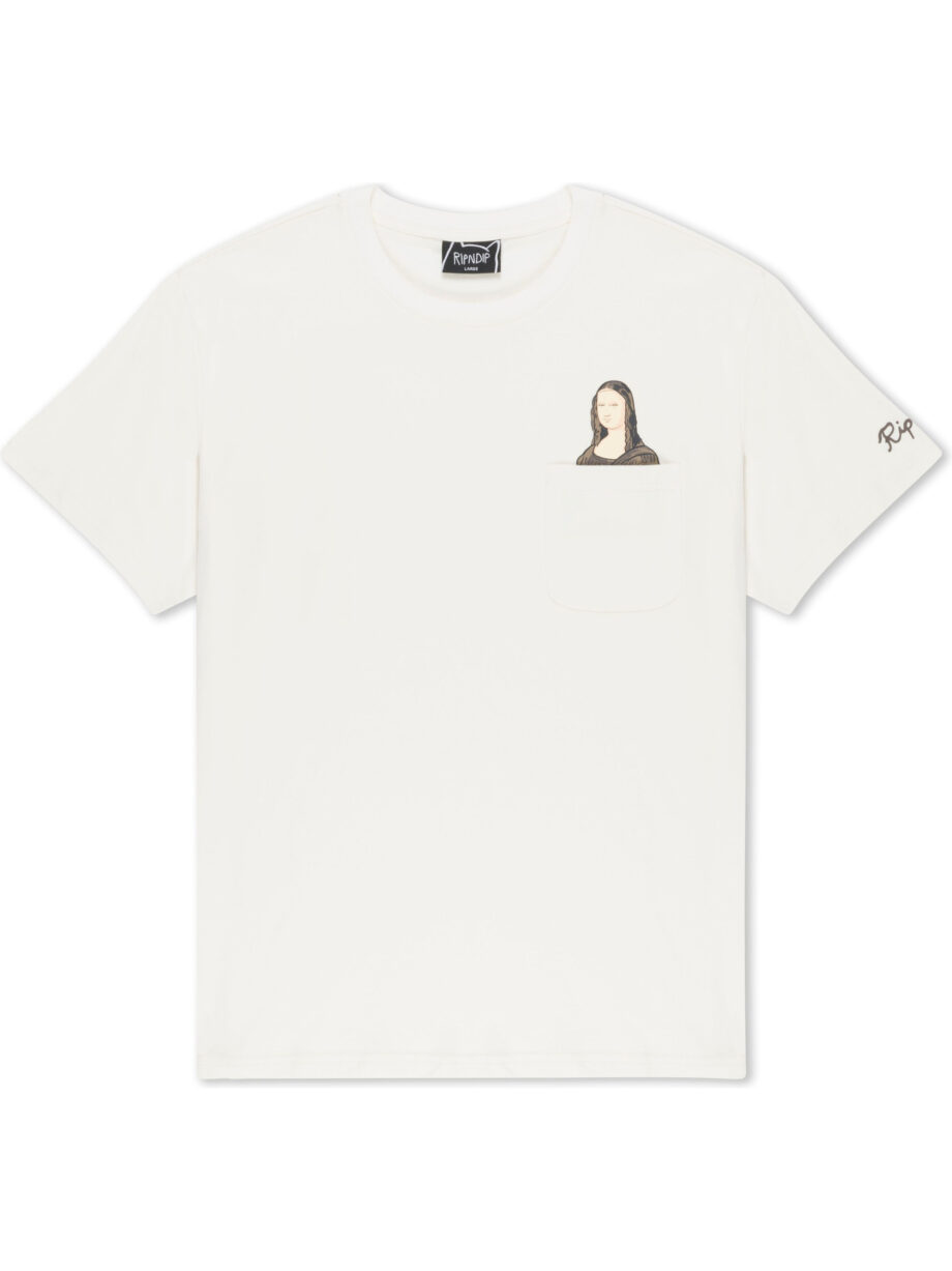 Imagem de: Camiseta RIPNDIP Nermalisa Pocket Tee Osso
