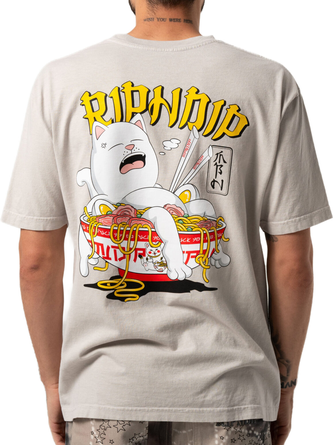 Imagem de: Camiseta RIPNDIP Noodle Nerm Areia