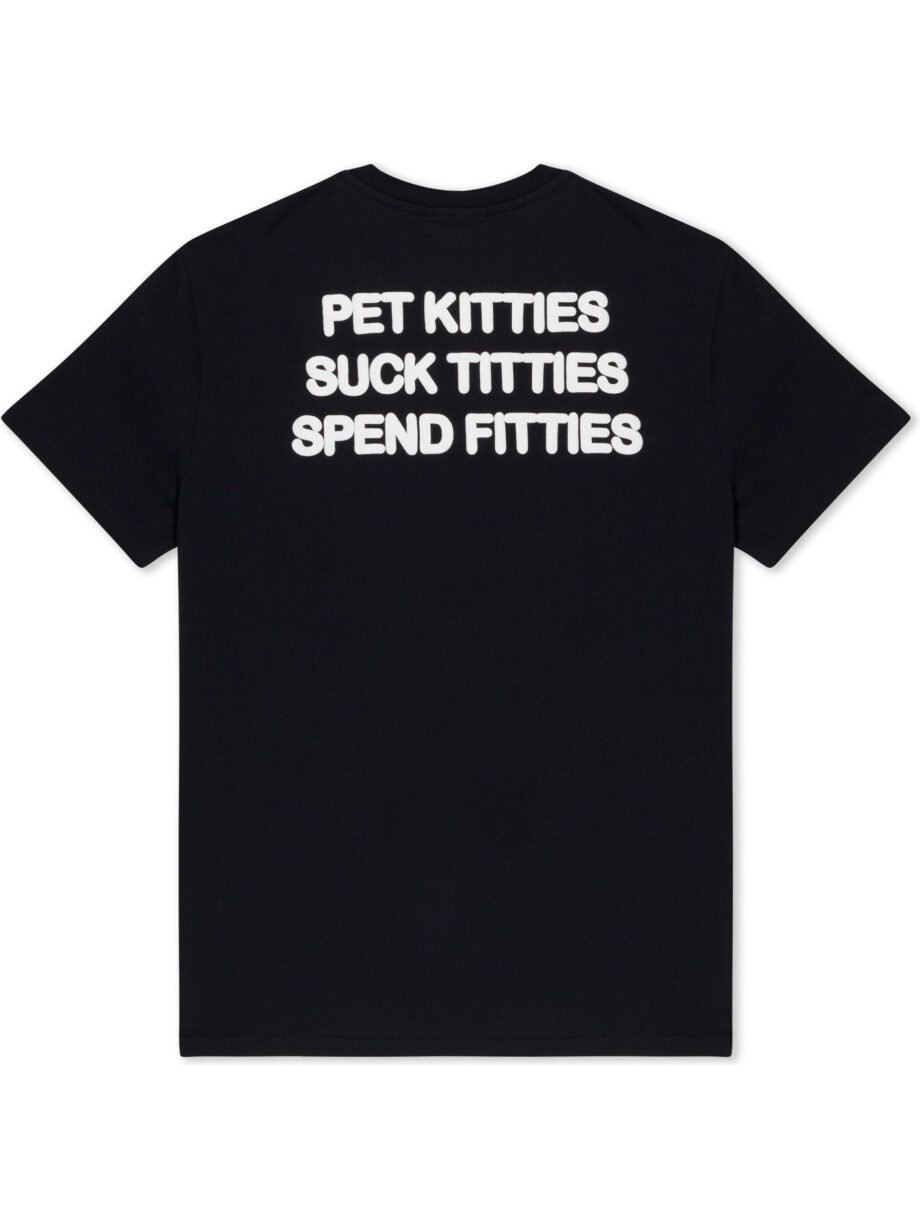 Imagem de: Camiseta RIPNDIP Pet Kitties Preta