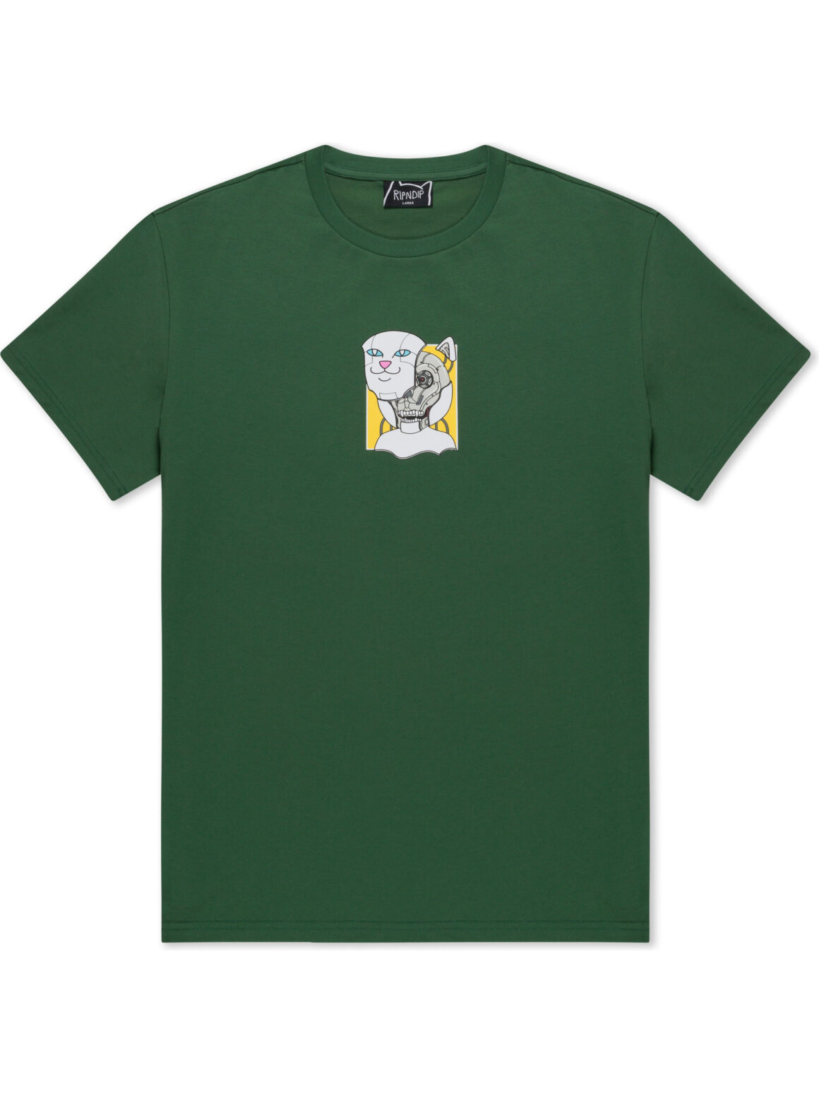 Imagem de: Camiseta RIPNDIP Plugged In Verde Floresta