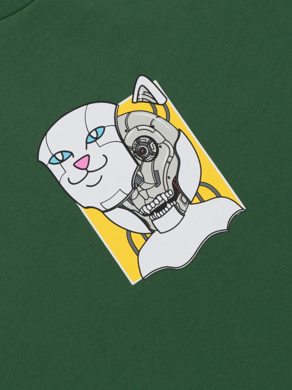 Imagem de: Camiseta RIPNDIP Plugged In Verde Floresta