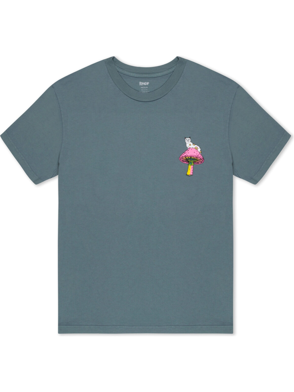 Imagem de: Camiseta RIPNDIP Psychedelic Cinza Carvão Claro