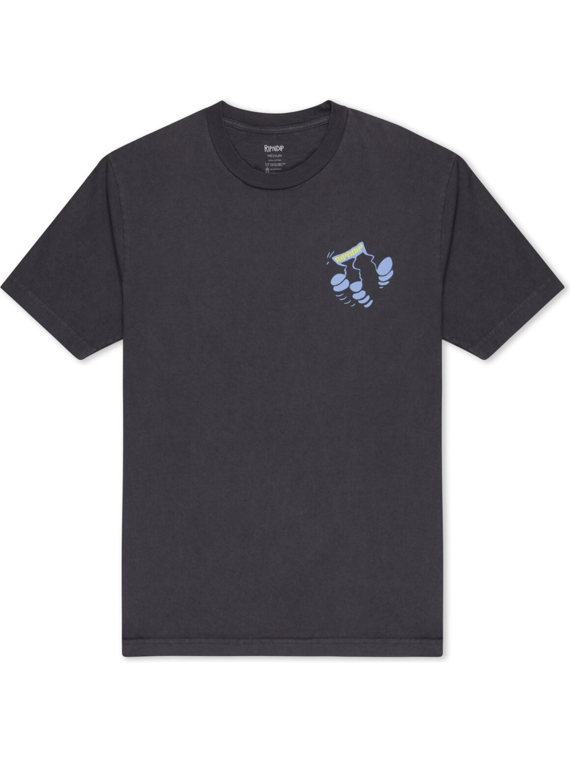 Imagem de: Camiseta Ripndip Records Cinza Chumbo Vintage