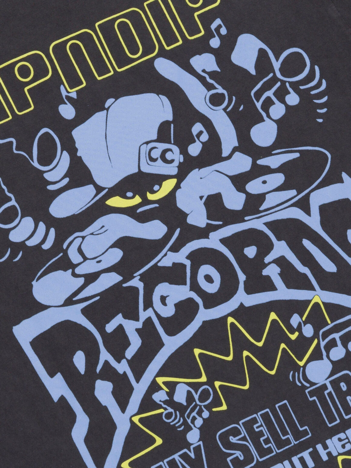 Imagem de: Camiseta Ripndip Records Cinza Chumbo Vintage