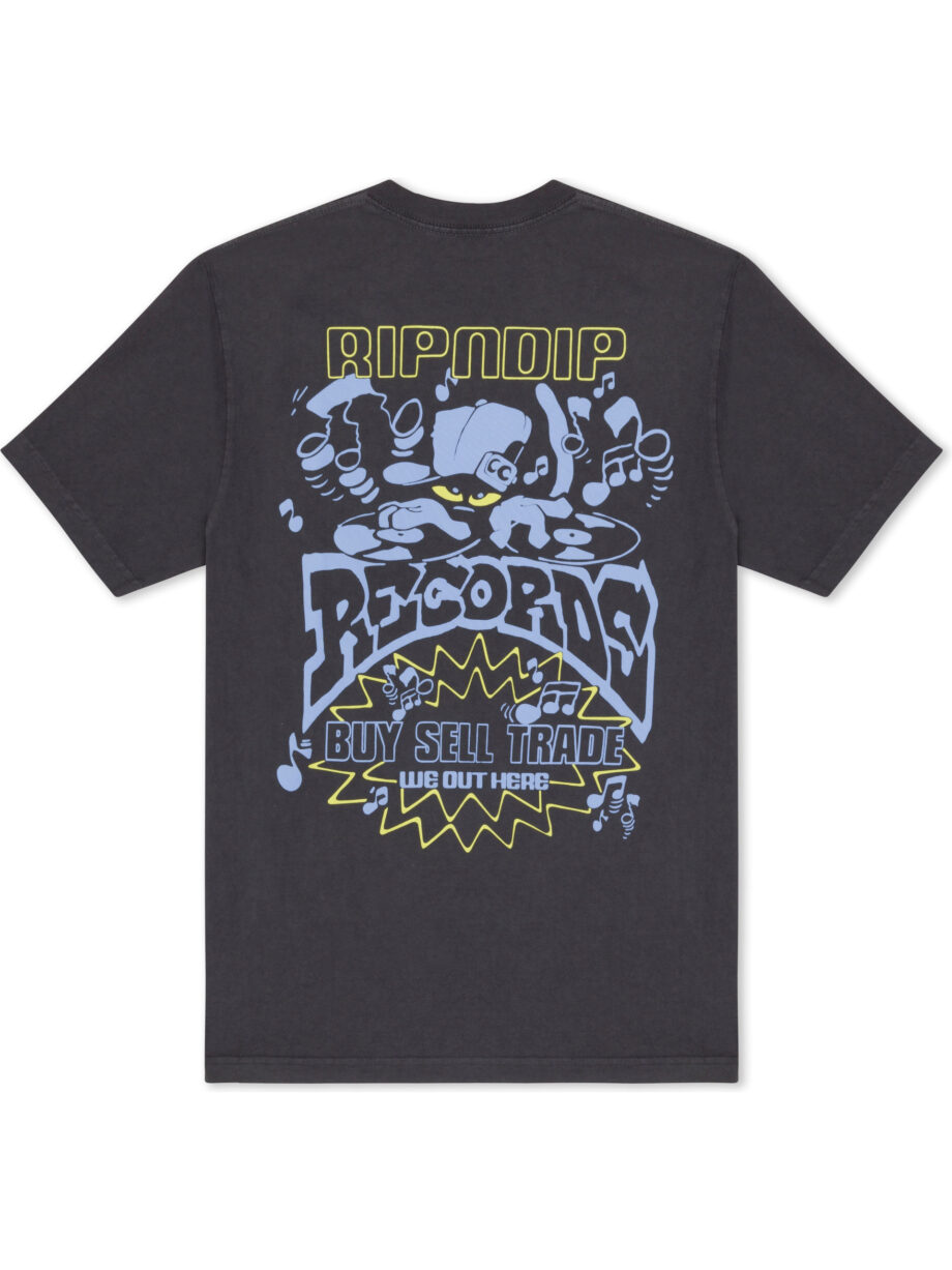 Imagem de: Camiseta Ripndip Records Cinza Chumbo Vintage