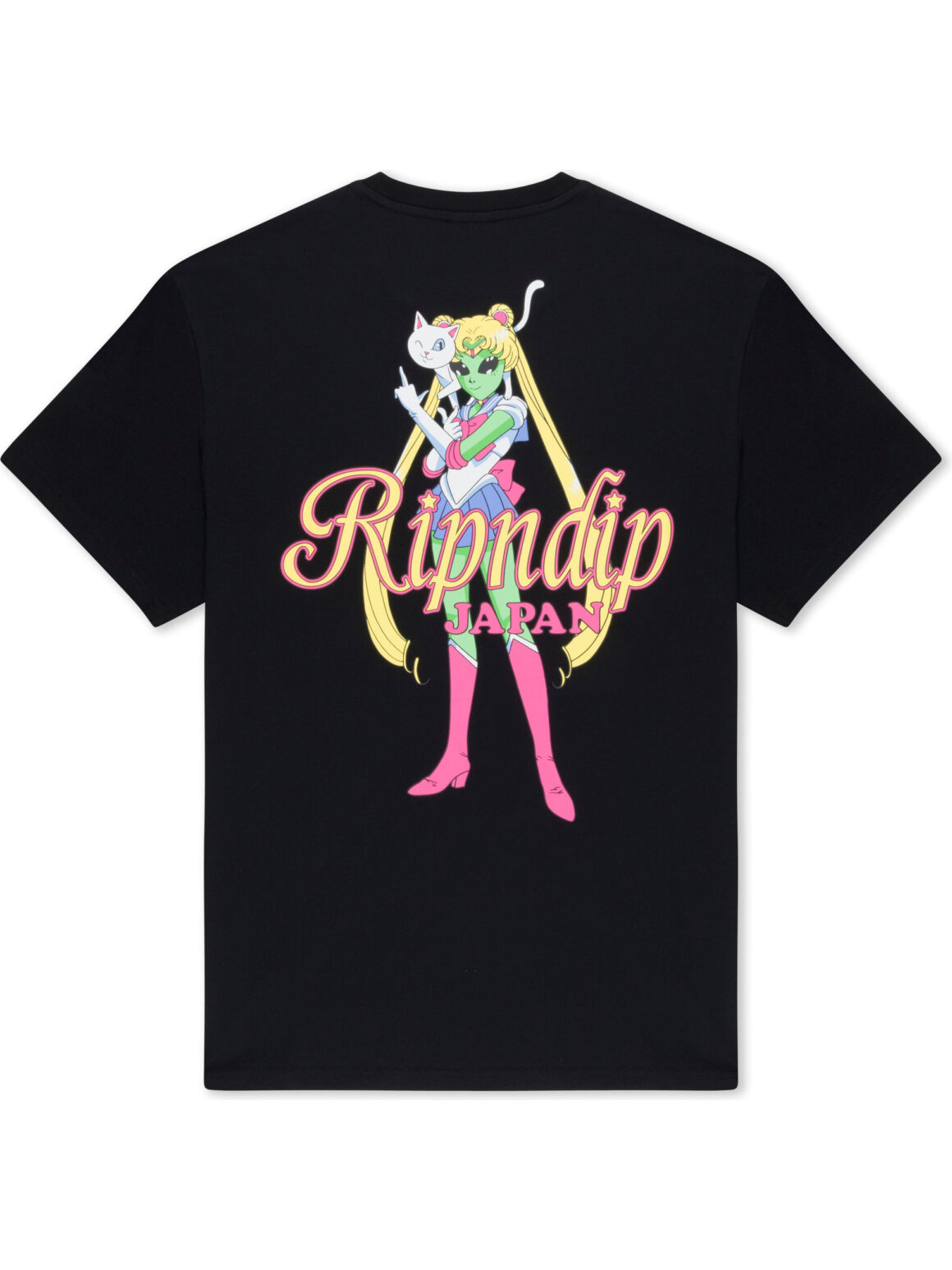 Imagem de: Camiseta RIPNDIP Sailor Nerm Preta