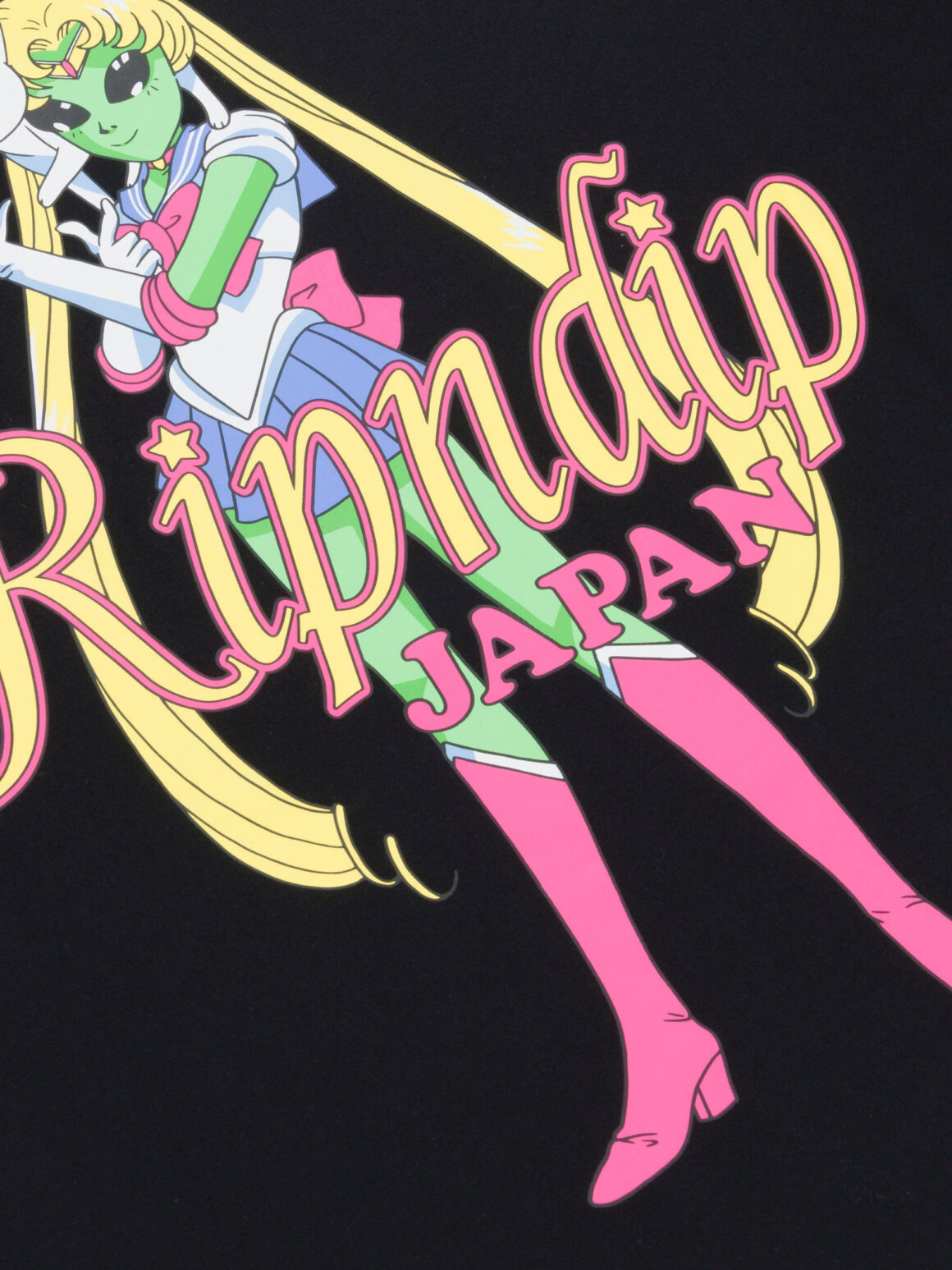 Imagem de: Camiseta RIPNDIP Sailor Nerm Preta