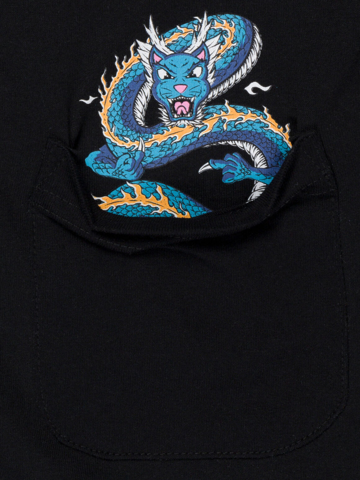 Imagem de: Camiseta Ripndip Shen Nerm Pocket Tee Preta