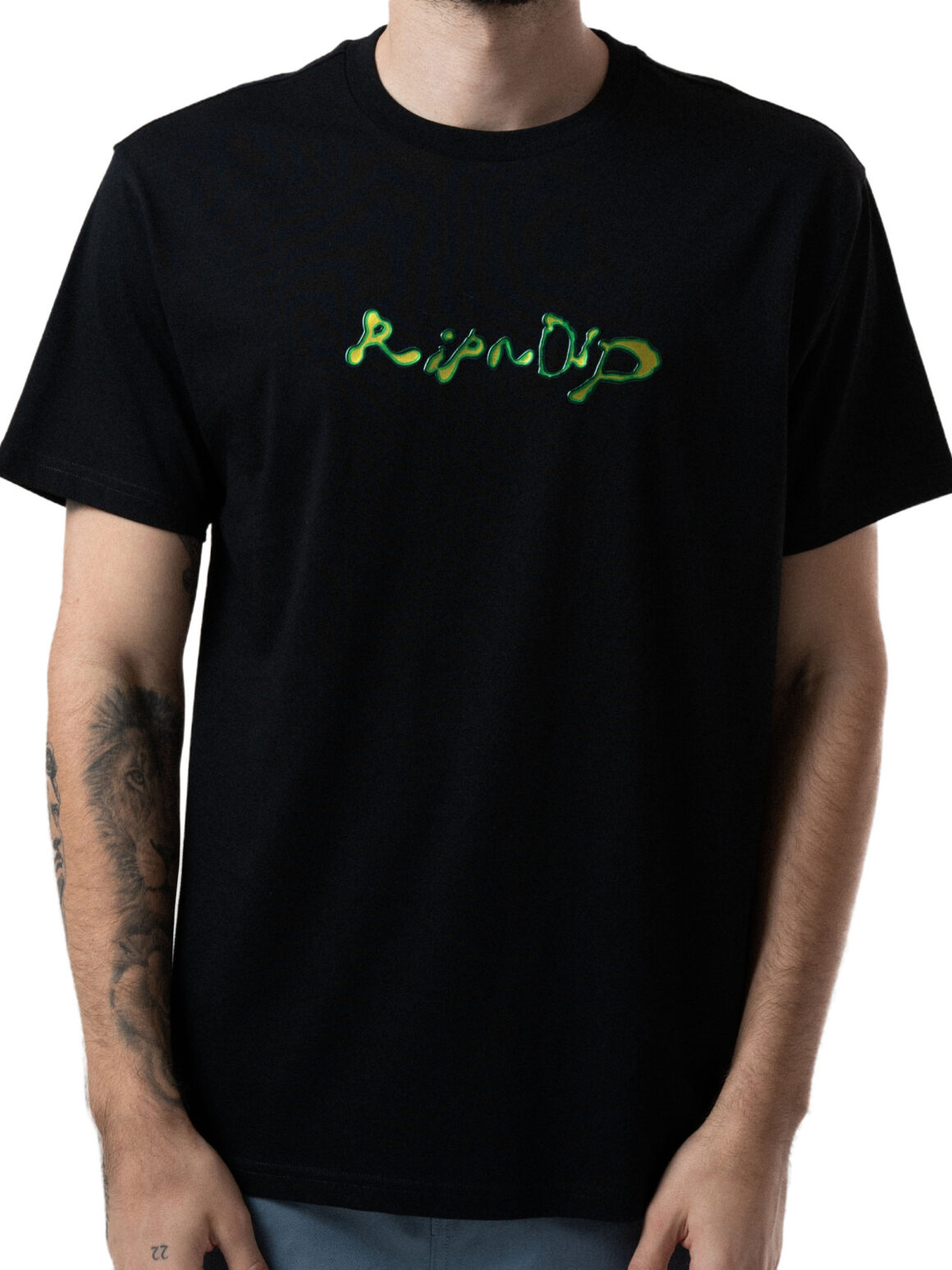 Imagem de: Camiseta RIPNDIP Slime Preta