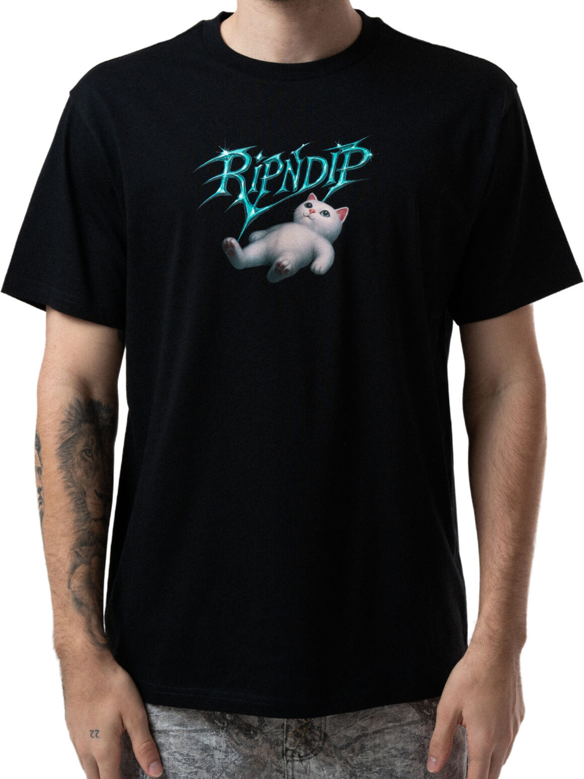 Imagem de: Camiseta RIPNDIP Space Vision Preta