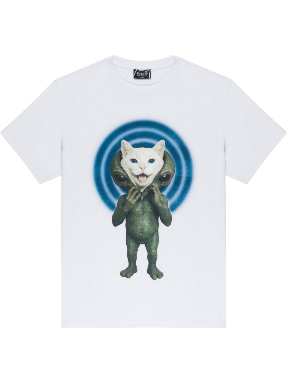 Imagem de: Camiseta RIPNDIP Take Ur Mask Off Branca