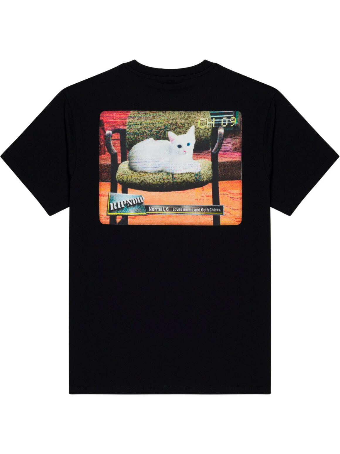 Imagem de: Camiseta RIPNDIP Talk Show Preta