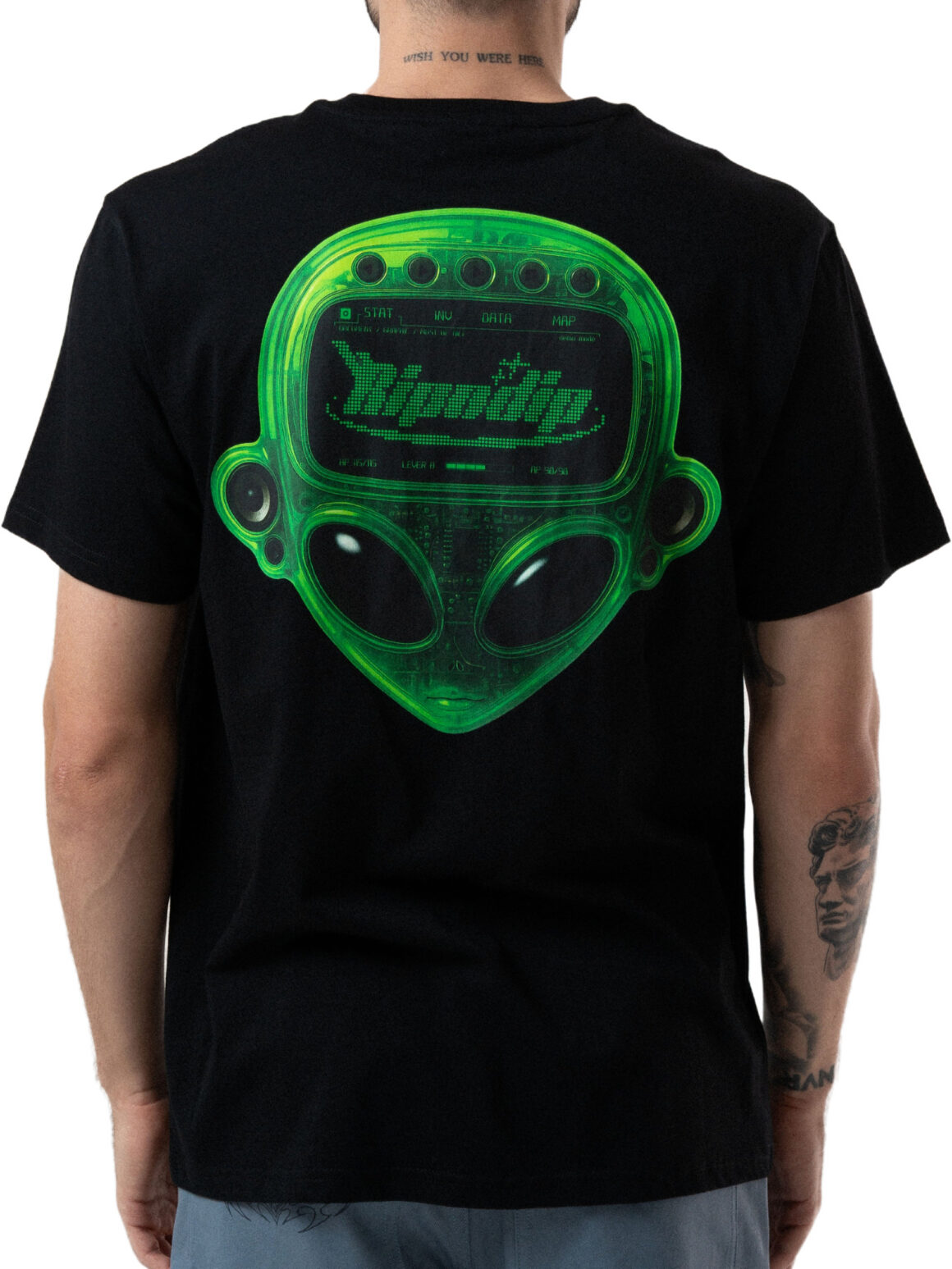 Imagem de: Camiseta RIPNDIP Technologic Preta