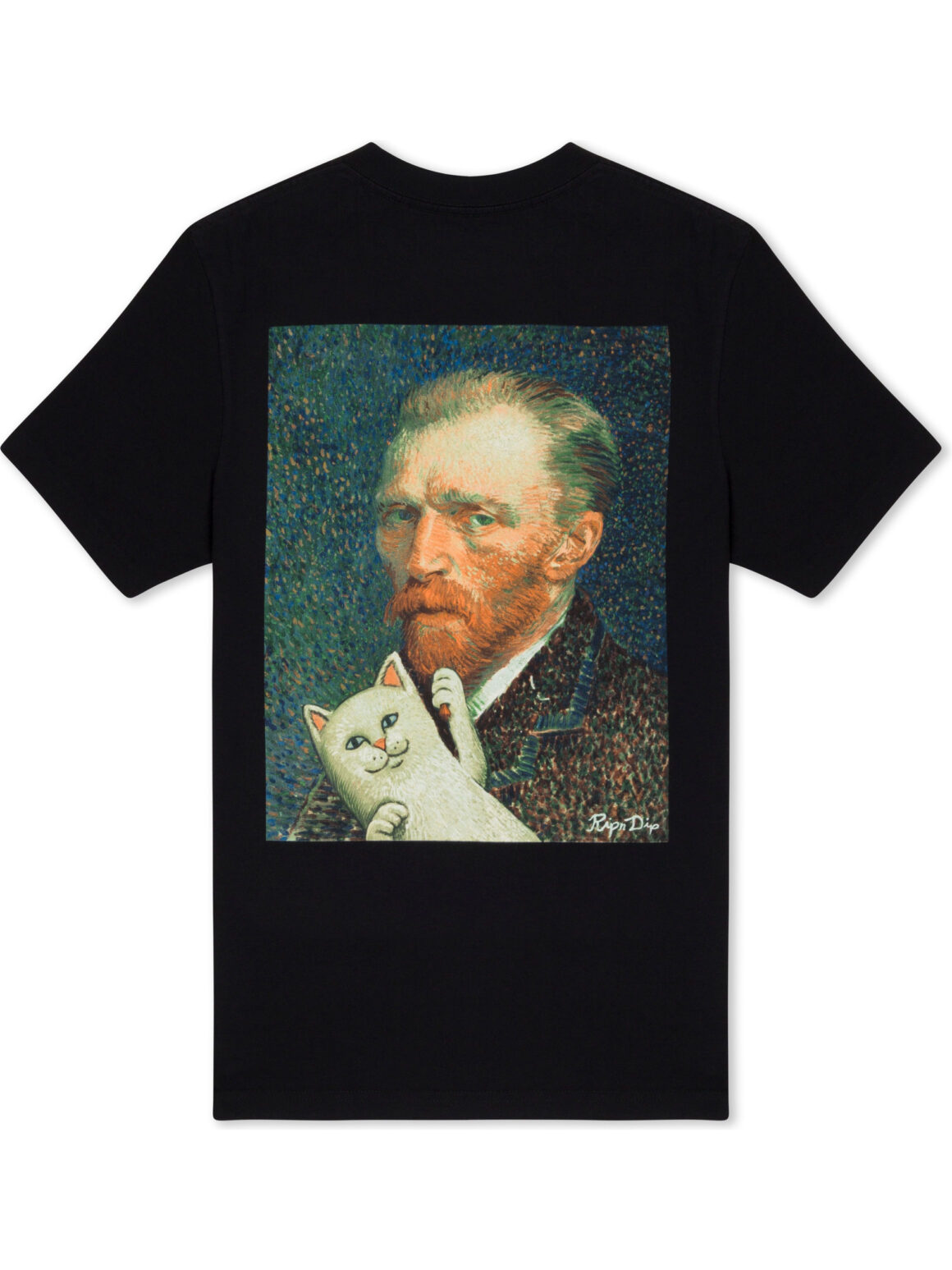 Imagem de: Camiseta RipNDip Van Nermal Preta