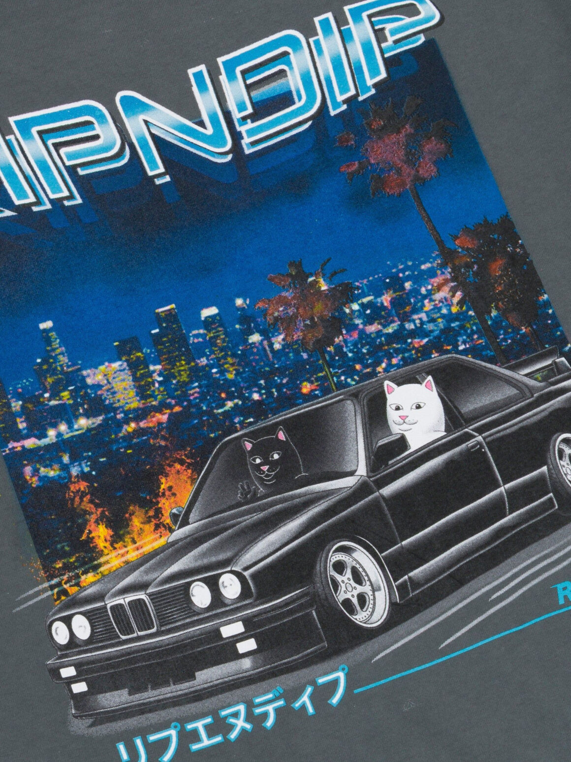 Imagem de: Camiseta Ripndip Vroom Vroom Chumbo