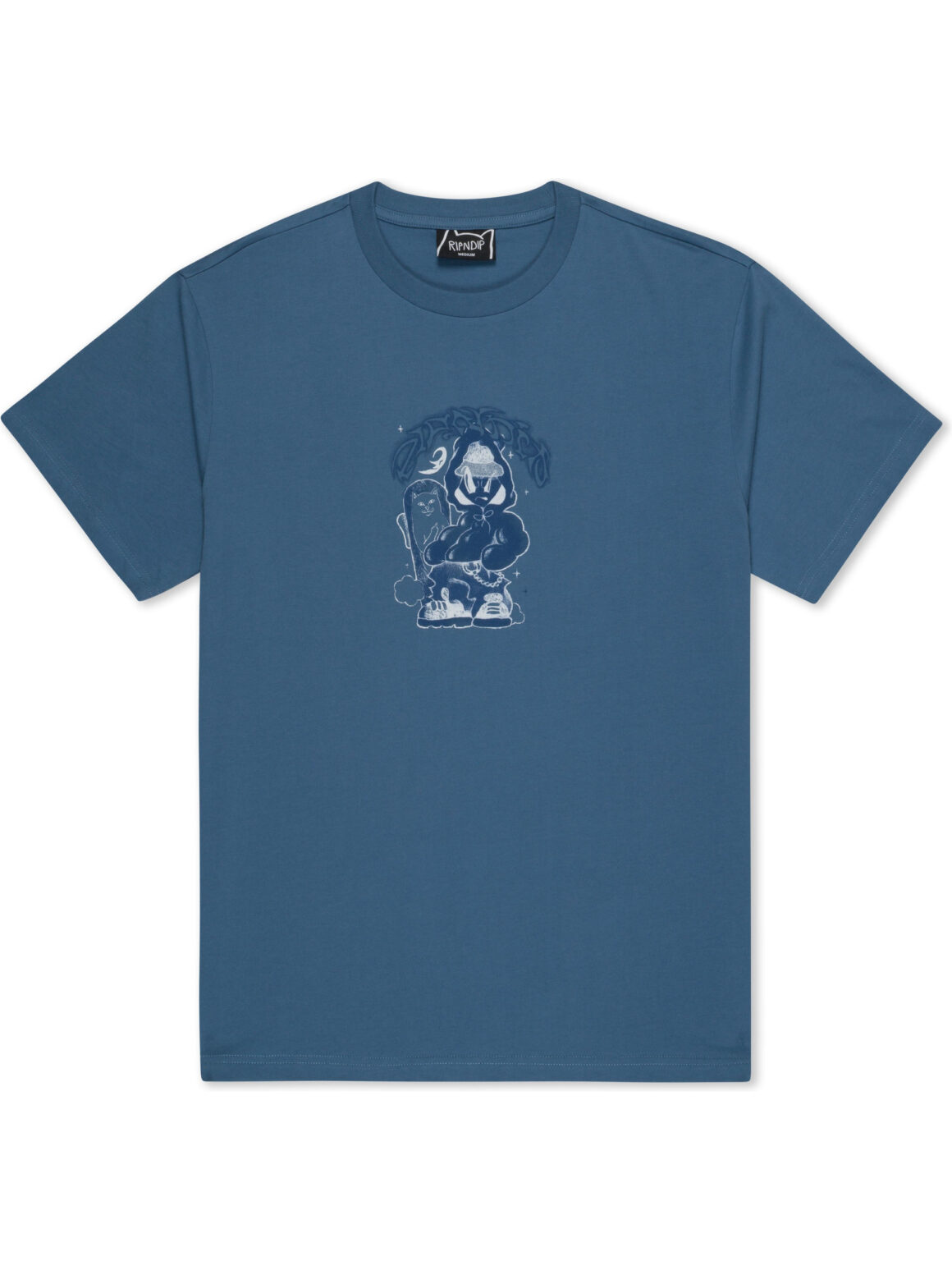 Imagem de: Camiseta RIPNDIP What? Azul