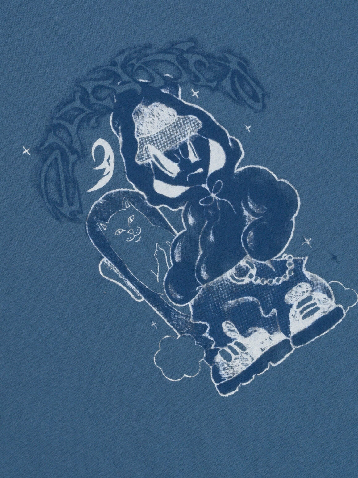 Imagem de: Camiseta RIPNDIP What? Azul