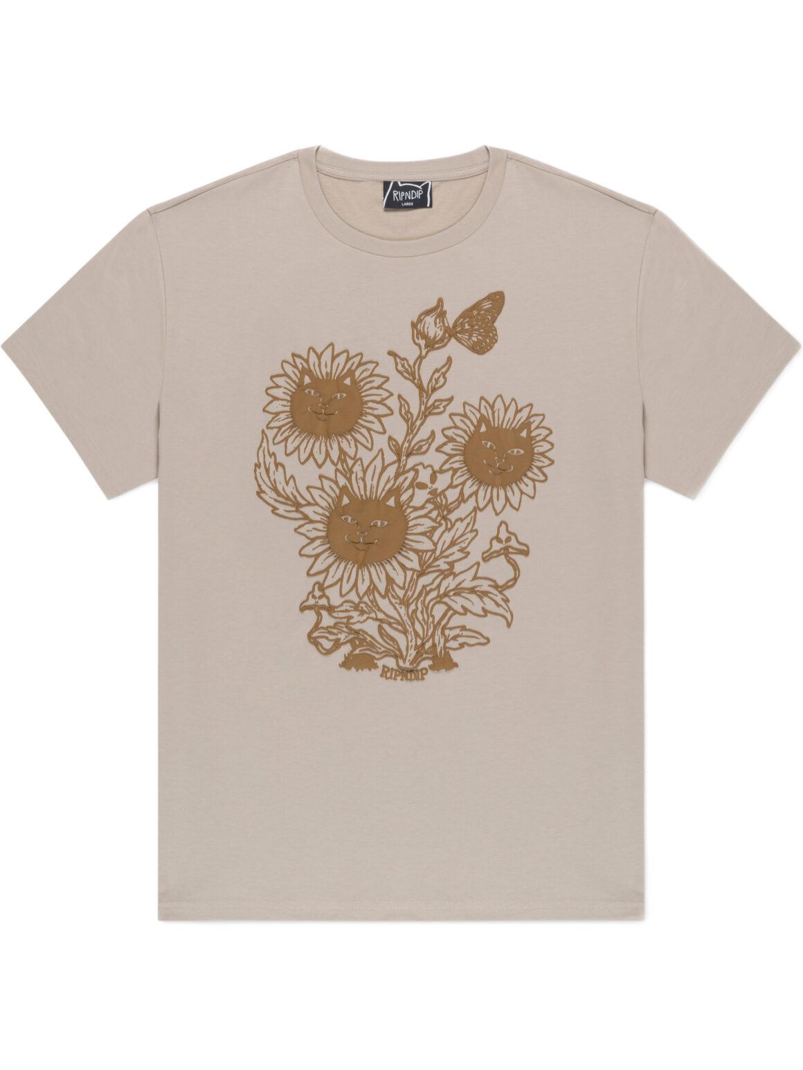 Imagem de: Camiseta Ripndip Where The Flowers Bloom Areia