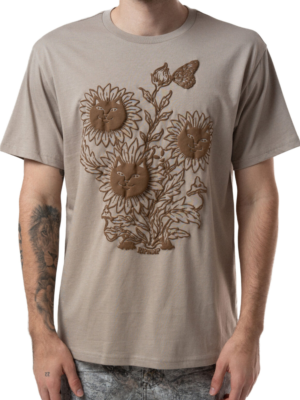 Imagem de: Camiseta Ripndip Where The Flowers Bloom Areia