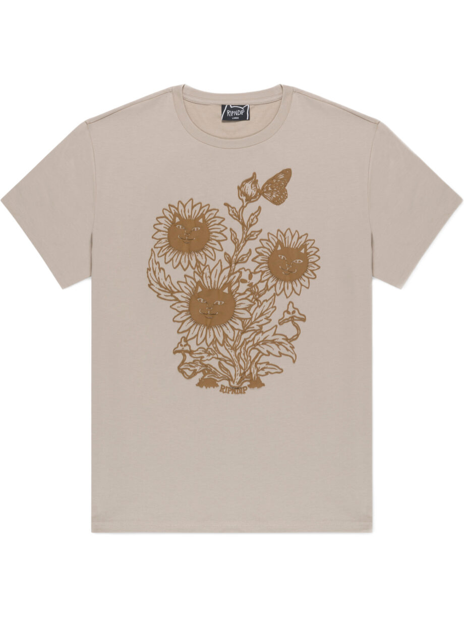 Imagem de: Camiseta Ripndip Where The Flowers Bloom Areia