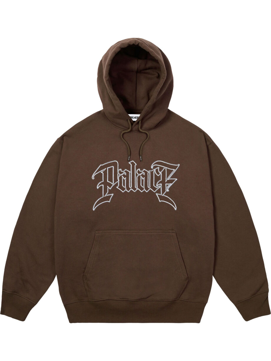 Imagem de: Moletom Palace Le Script Hood Fox