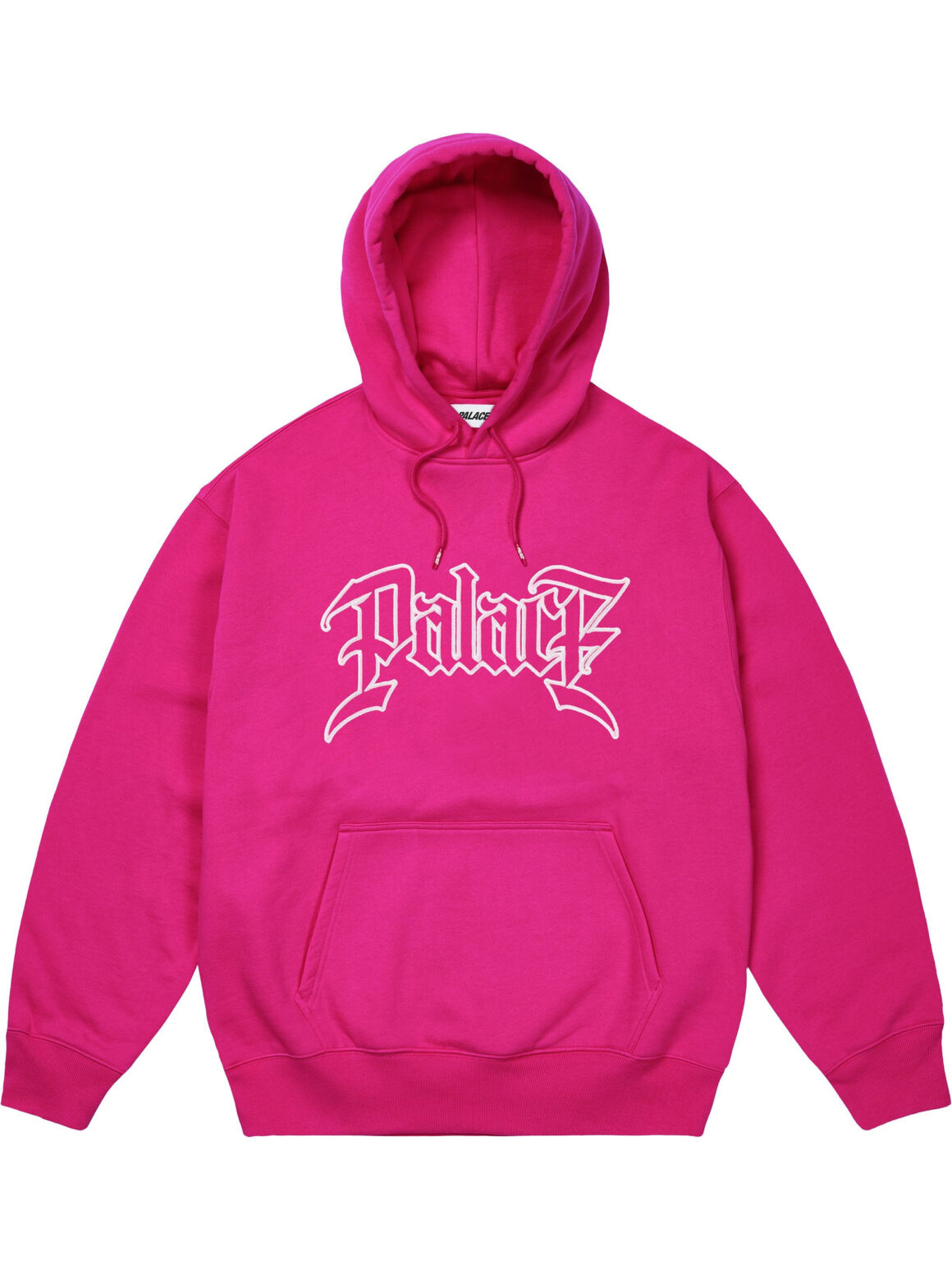 Imagem de: Moletom Palace Le Script Hood Heavy Rosa