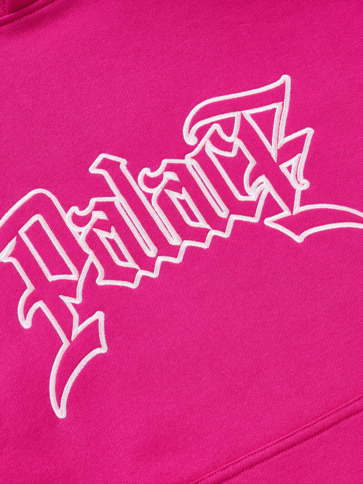 Imagem de: Moletom Palace Le Script Hood Heavy Rosa