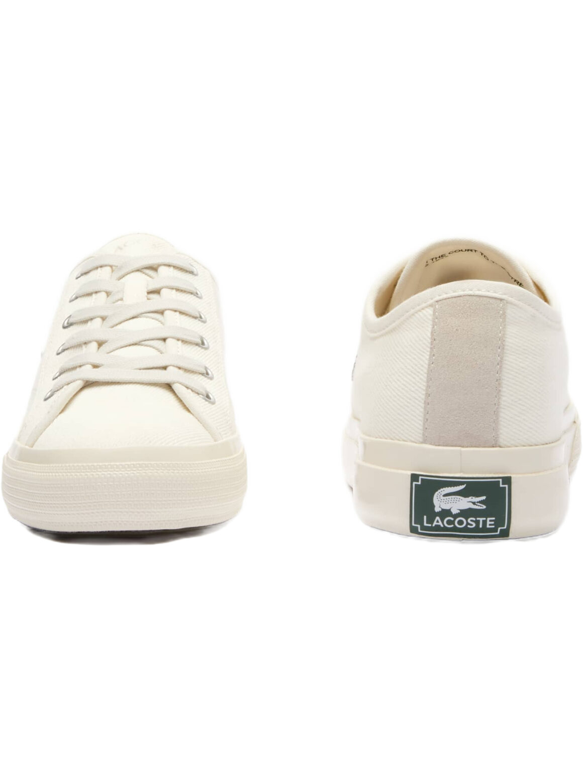 Imagem de: Tênis Masculino Lacoste Backcourt Off White