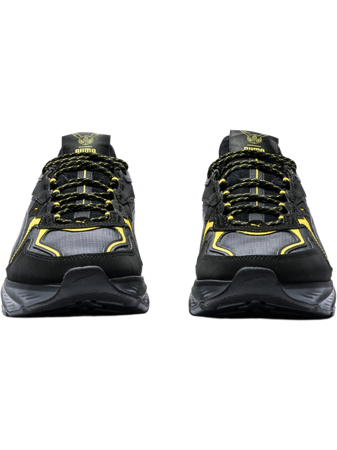 Imagem de: Tênis Puma x Pokémon Fade Nitro Umbreon Preto e Amarelo