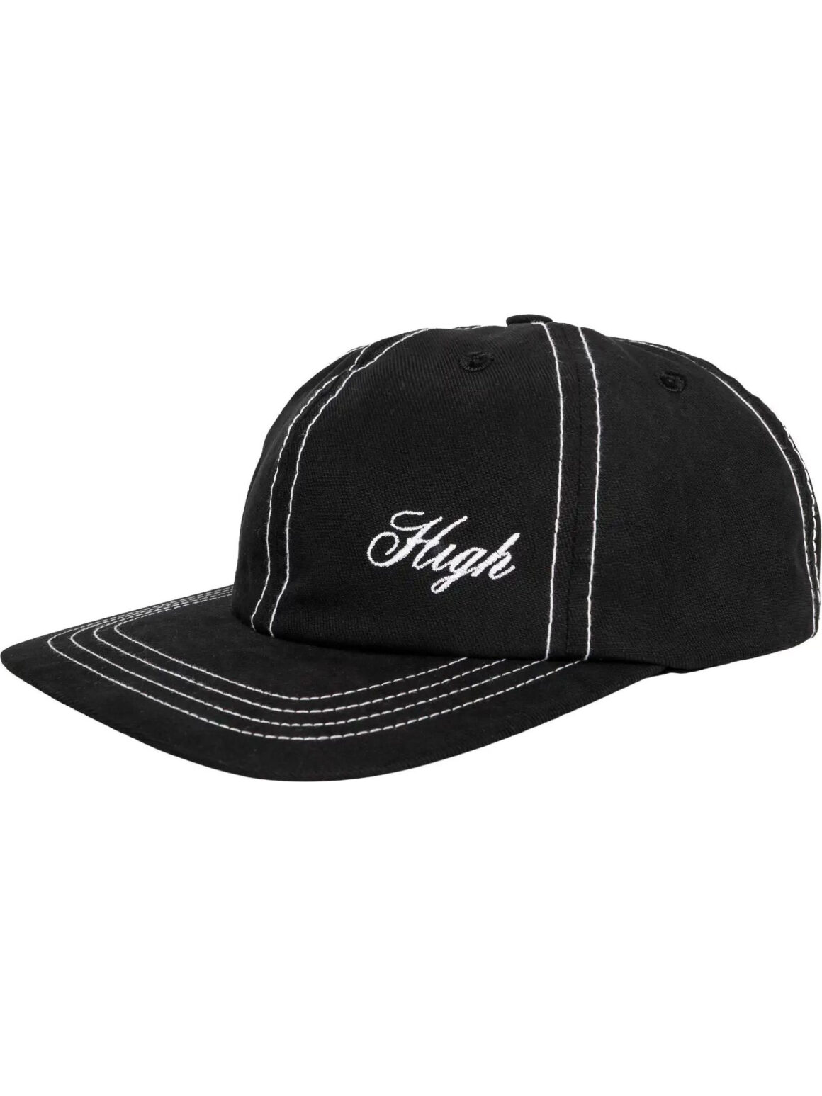 Imagem de: Boné HIGH Company 6 Panel Ribbed Preto