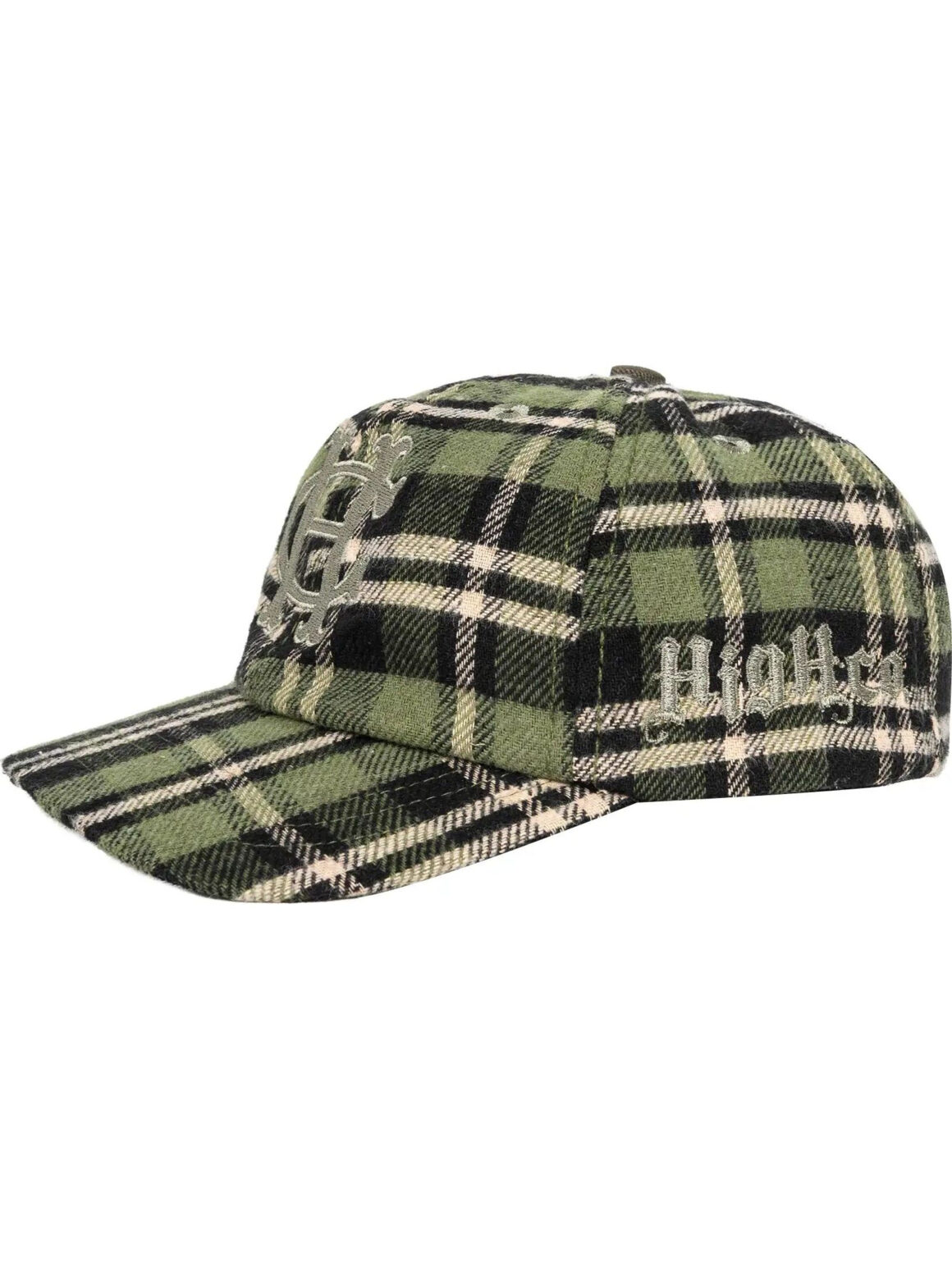 Imagem de: Boné High Company Plaid Logo Verde