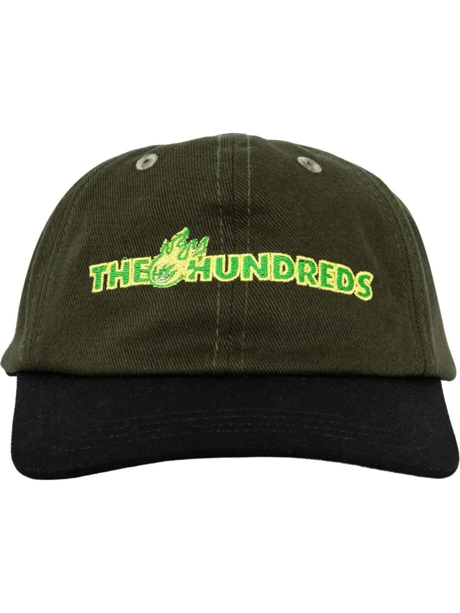 Imagem de: Boné HIGH Company X The Hundreds Flames Bar Logo Polo Verde