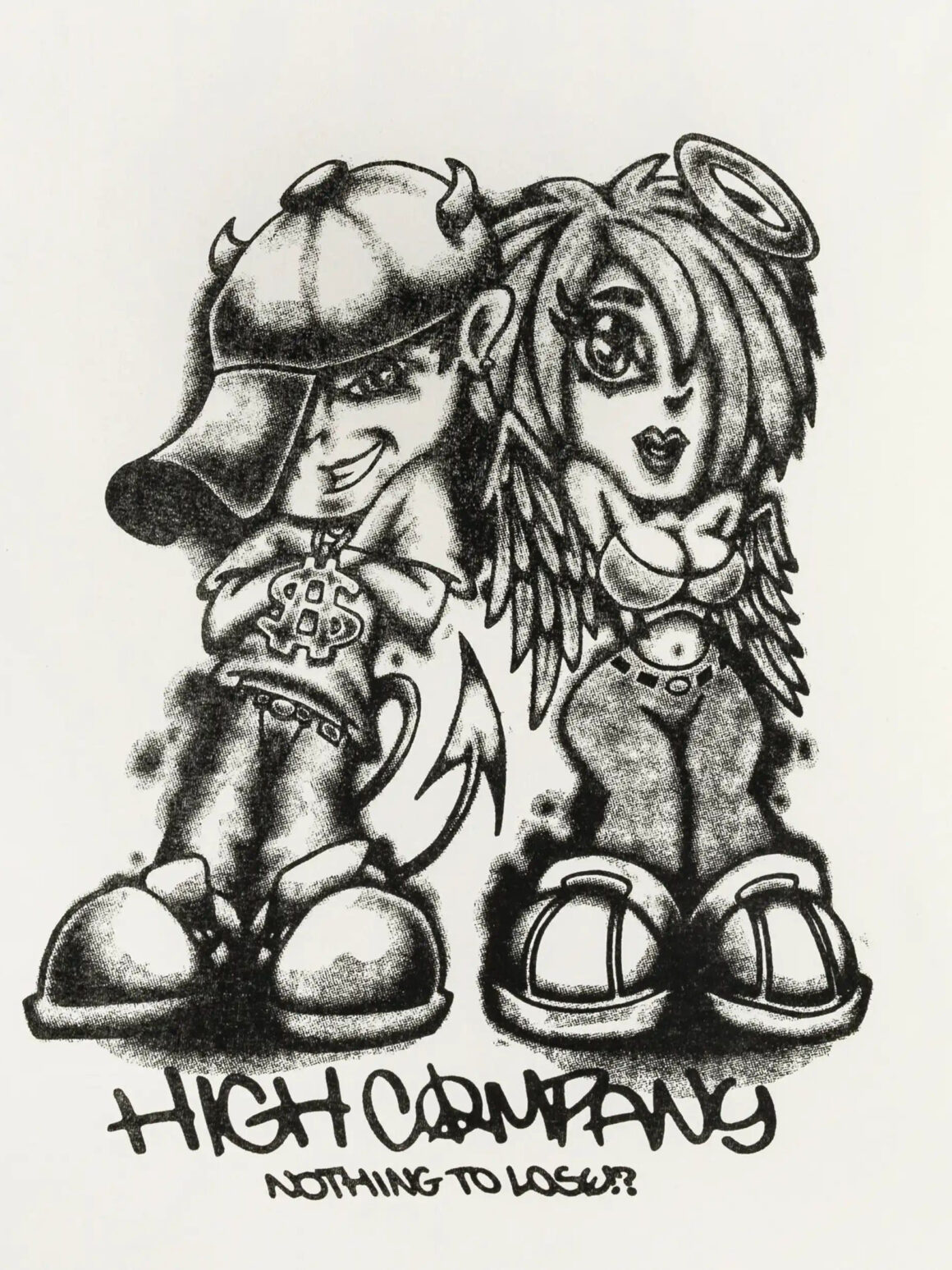 Imagem de: Camiseta HIGH Company Airbrush Branca