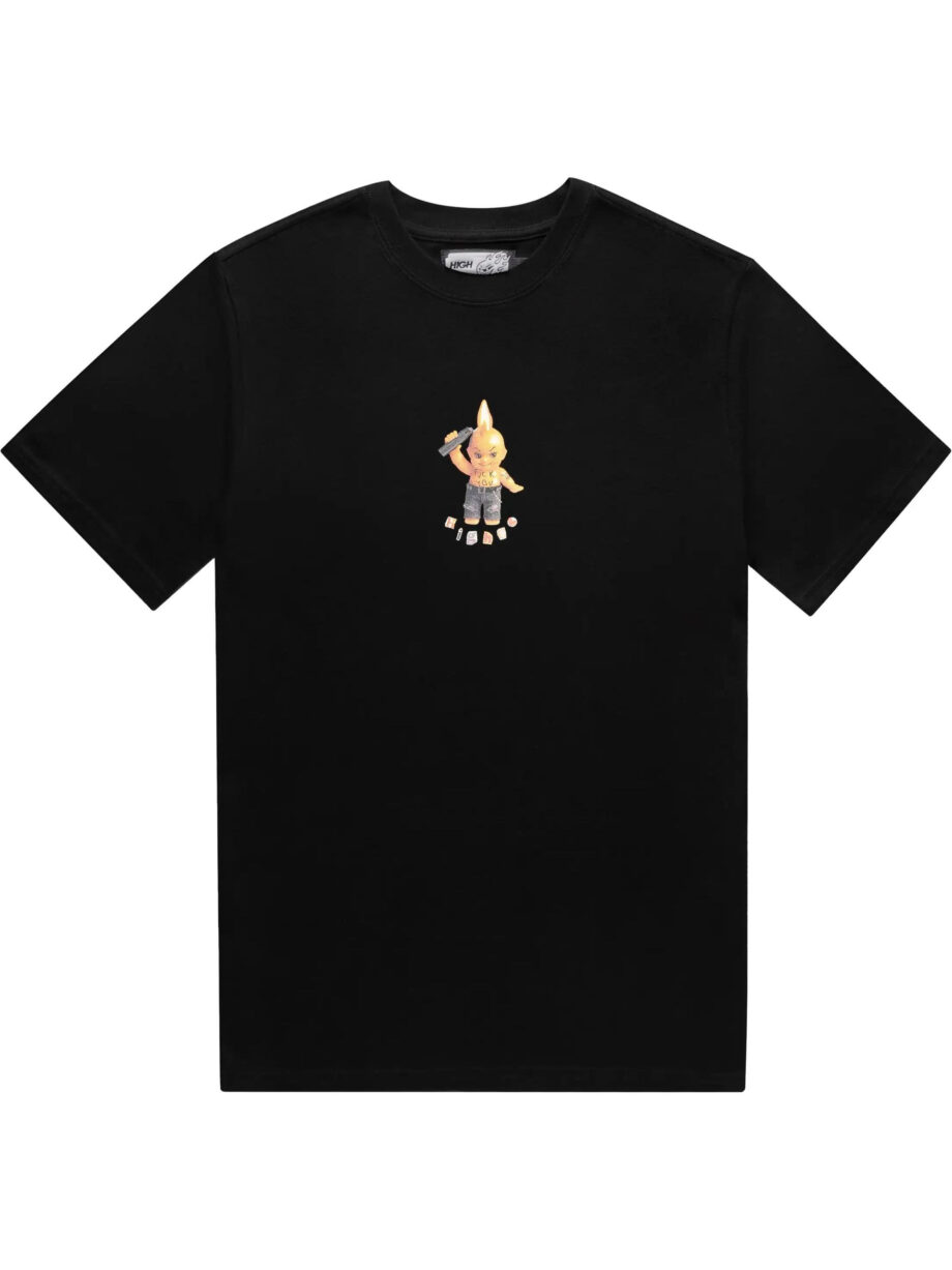 Imagem de: Camiseta HIGH Company Candle Baby Tee Preta