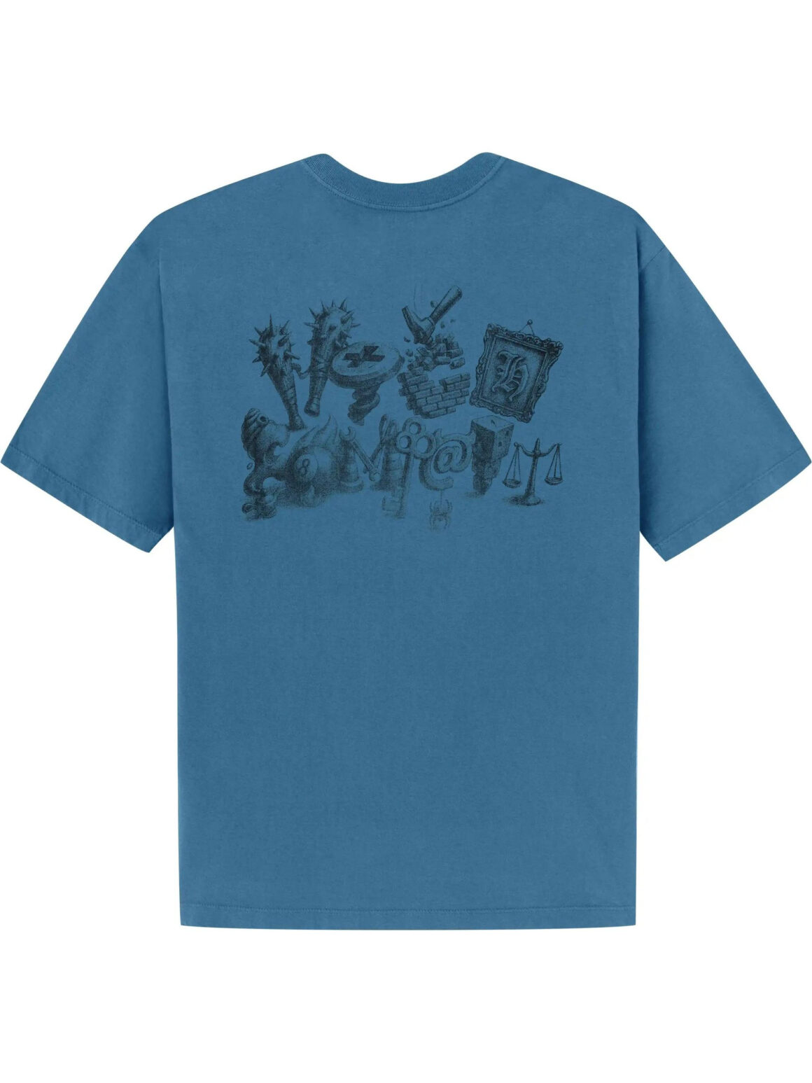 Imagem de: Camiseta HIGH Company Crazy Letters Azul