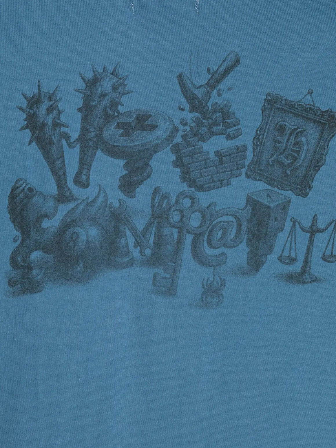 Imagem de: Camiseta HIGH Company Crazy Letters Azul